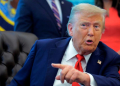 Us President Donald Trump.
