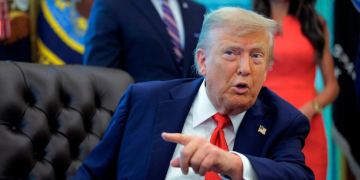 Us President Donald Trump.