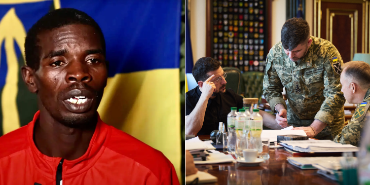 Kenyan Serving In Russian Army Speaks After Ukraine Captures Him