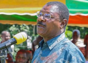 National Assembly Speaker Moses Wetangula Speaking At Muanda Catholic Church In Bumula Constituency In Bungoma County On September 21, 2025. Photo/Wetangula Facebook.