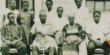 He Jaramogi Odinga Family In The 1960. Photo/ Tee Saigon