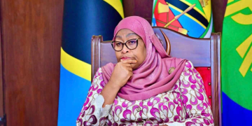 A photo of Tanzanian President Samia Suluhu Hassan PHOTO|Ikulu,