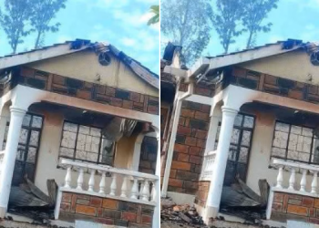A Collage Of A Burnt House. 2025
