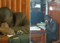 Ex-Ocs Breaks Down In Court, Recalls How He Lost 13 Officers In 3 Months A Collage Of Former Kayole Officer Commanding Station (Ocs) Dennis Omunga Broke Down In Tears.