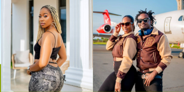 A Photo Collage Of Diana Marua And Bahati Photo/Diana Bahati Facebook