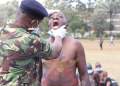 Court Rules On Recruitment Of 10,000 Police Officers  A Photo Of A Police Officer During The Kdf Recruitment Photo/Kdf