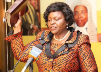 A Photo Of Cra Chairperson Mary Chebukati During Her Swearing-In Ceremony Photo/Nation