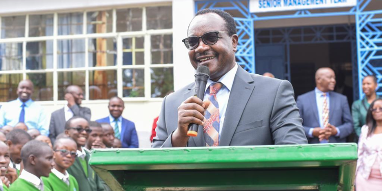 A Photo Of Education Cabinet Secretary Julius Ogamba.