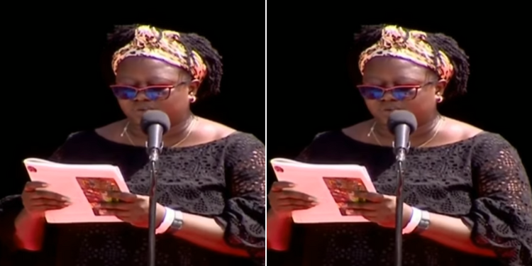 Live Blog: Raila’s Family Bids Him Farewell With Touching Tributes A Photo Of Emily Odinga. Photo/Citizen