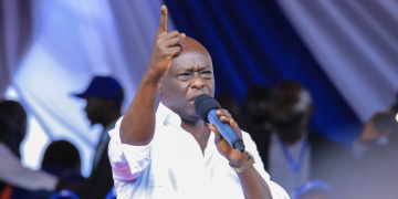 A Photo Of Former Deputy President Rigathi Gachagua.