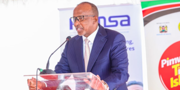 A Photo Of Health Cabinet Secretary Aden Duale During The Flag-Off Of The Ultra-Portable Digital Chest X-Ray Machines On October, 2025. Photo/ Ministry Of Health