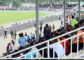 A Photo Of Kenyans At Mamboleo Grounds.