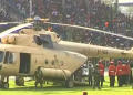 A Photo Of Raila’s Body Being Loaded-Off The Aircraft.