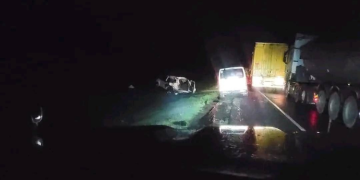 A Photo Of The Accident Scene Along Nairobi-Nakuru Highway Photo/Kiambu Magazine
