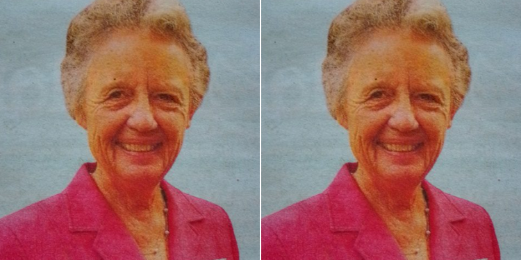 Founder Of Compassion In East Africa Passes On A Photo Of The Late Lynette Ruth Walters.