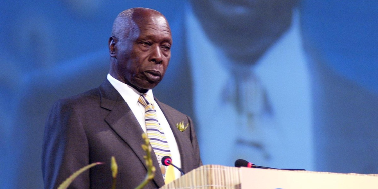 Late President Daniel Moi Honored With Democracy Award Late President Daniel Moi Honored With Democracy Award