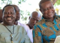 A Photo Of The Late Raila Odinga And Senator Oburu Odinga Photo/Pulse