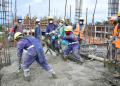 A Photo Of Workers At The Affordable Housing Construction Site Photo/Raymond Amollo X