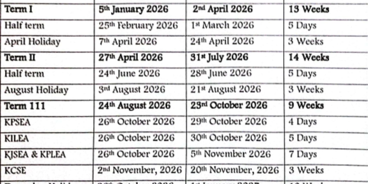 Govt Releases All 2026 Academic Term Dates [Full List]