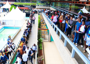 Job Seekers Queuing At Kicc Grounds. (Photo/ Captainkipkorir Ke X)