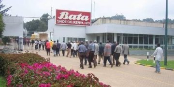 Bata Shoe Shop In Nairobi Along Sarit Centre. Photo/Bata