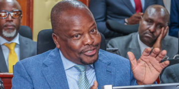 Cs For Agriculture And Livestock, Mutahi Kagwe Appearing Before Senate On October 2, 2025 Photo/Ministry Of Agriculture