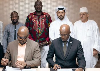 A Photo Showing Congo Govt, M23 Officials Signing A Ceasefire Monitoring Deal In Doha On October, 2025 Photo/Qatar Ministry Of Foreign Affairs