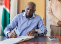 Interior Cs Kipchumba Murkomen During A Jukwaa La Usalama In Siaya County On September 17, 2025. Photo/Ministry Of Interior.