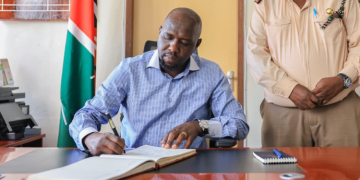 Interior Cs Kipchumba Murkomen During A Jukwaa La Usalama In Siaya County On September 17, 2025. Photo/Ministry Of Interior.