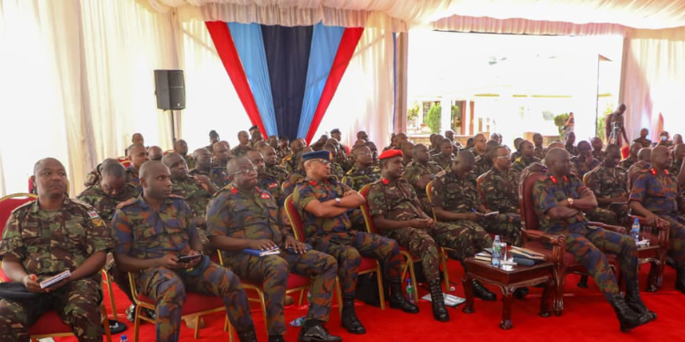Cdf Kahariri Issues Warning Ahead Of Kdf Recruitment, Reveals New Changes Cdf General Charles Kahariri. Photo/Kdf