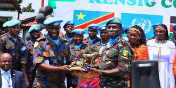 Kenyan Signals Company Troops Honoured With Un Medals In Drc