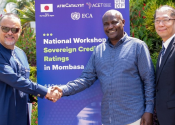 Treasury Cs John Mbadi With Japan And Un Officials. Photo/ Treasury