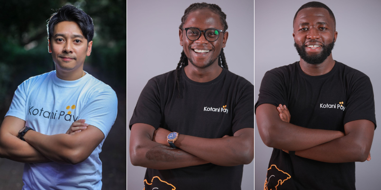 Digital Asset Company Tether Invests In Kotani Pay To Transform Africa’s Crypto Co-Founder Kotani Pay Jonathan Morgan, Samuel Kariuki And Brian Kimotho