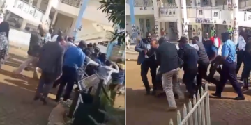 Chaos Erupts At Kenyatta University As Lecturers Exchange Blows Over Return To Class