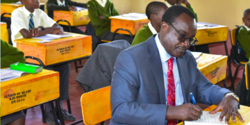 Kcpe To Cbe: Critical Questions About Grade 9 Automated Placement Ministry Of Education Cs Julius Ogamba During His Visit Of Schools In Kajiado County To Assess The State Of Preparedness For The New School Term. Photo/Julius Ogamba