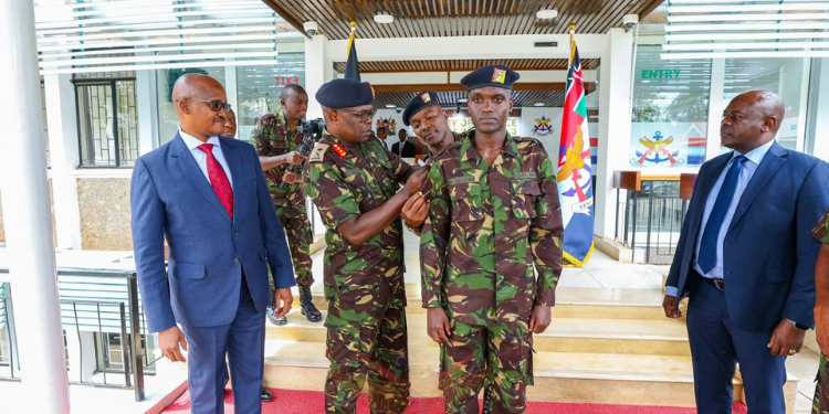 Boniface Muchiri Among Kdf Soldiers Honored As Cdf Praises Him Boniface Muchiri Among Soldiers Honoured On Kdf Day