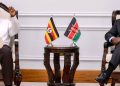 President Museveni With President Ruto At State House Nairobi.photo/Pcs