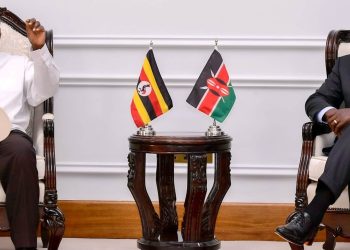 President Museveni With President Ruto At State House Nairobi.photo/Pcs