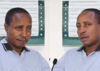 A Screengrab Of Former Nairobi County Information Communication Technology Executive Committee Member Newton Munene Giving A Testimony In Court On October 6, 2025.