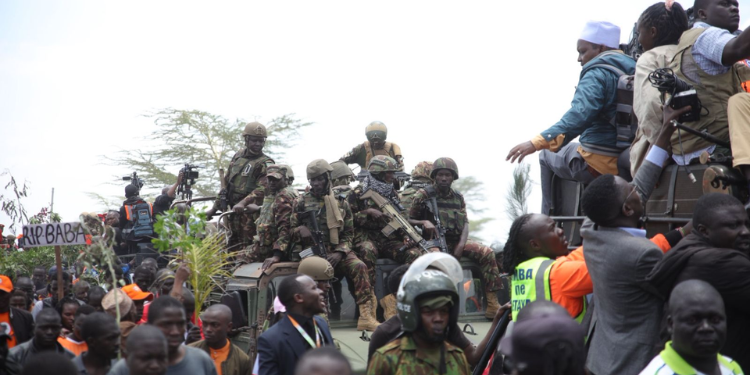 Live Updates: Police Lob Teargas At Kasarani Stadium To Control Crowd Raila Body At Jkia, Parliament Public Viewing And Lee Funeral Home