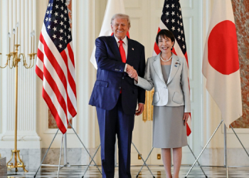 President Donald J. Trump And Japanese Prime Minister Sanae Takaichi.