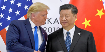 President Donald Trump, Left, Shakes Hands With Chinese President Xi Jinping During A Meeting On The Sidelines Of The G-20 Summit In Osaka, Western Japan, June 29, 2019. Photo/White House