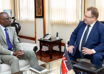 Korir Hosts Tkachenko As Kenyans Remian Trapped In Russia-Ukraine Conflict