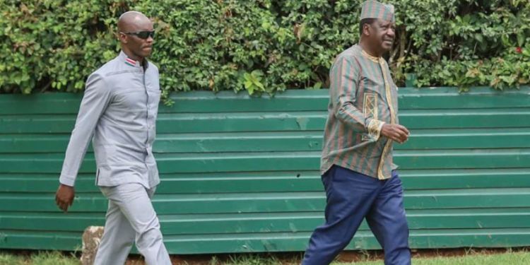 Meet Raila Odinga’s Aide Who Was With Him Last Moments Before He Collapsed Maurice Ogeta Profile: Education, Career And Family