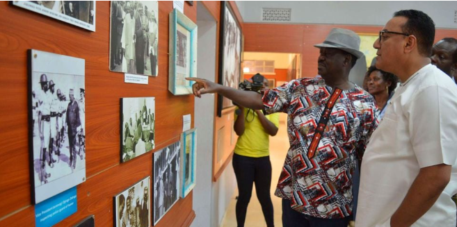 Little-Known Details Of The Oginga Mausoleum Where Raila Will Be Buried Raila Odinga (In Hat) And Then Tourism Cabinet Secretary Najib Balala At The Jaramogi Oginga Odinga Mausoleum In Bondo, Siaya County On February 18, 2019. Photo/ Nmg