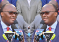 Former Health And Roads Cs James Macharia. Photo/ Nmg
