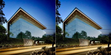 An Image Of The Cube Located Along Riverside Drive In Nairobi.