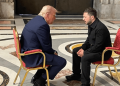President Donald Trump And Ukrainian President Volodymyr Zelenskyy Held A 15-Minute Private Meeting In A Vatican Basilica During Their Visit To Rome For Pope Francis' Funeral In 2025 Photo/Andrii Sybiha X