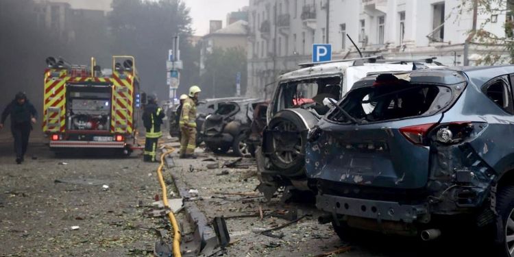 Russia’s Daytime Drone Strike On Dnipro Kills 1, Injures 20