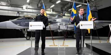 Sweden'S Prime Minister Ulf Kristersson And Ukrainian President Volodymyr Zelenskiy. Photo/ Volodymyr Zelenskyy X